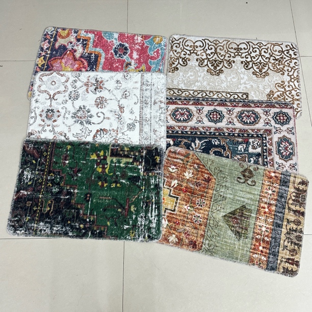 60*40cm家用民族风卧室门口地垫