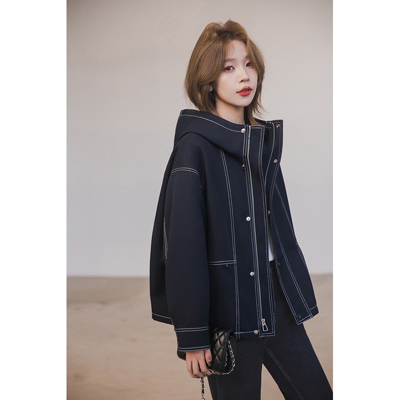 【新品】90s工装外套 明线勾勒衣身 时髦
