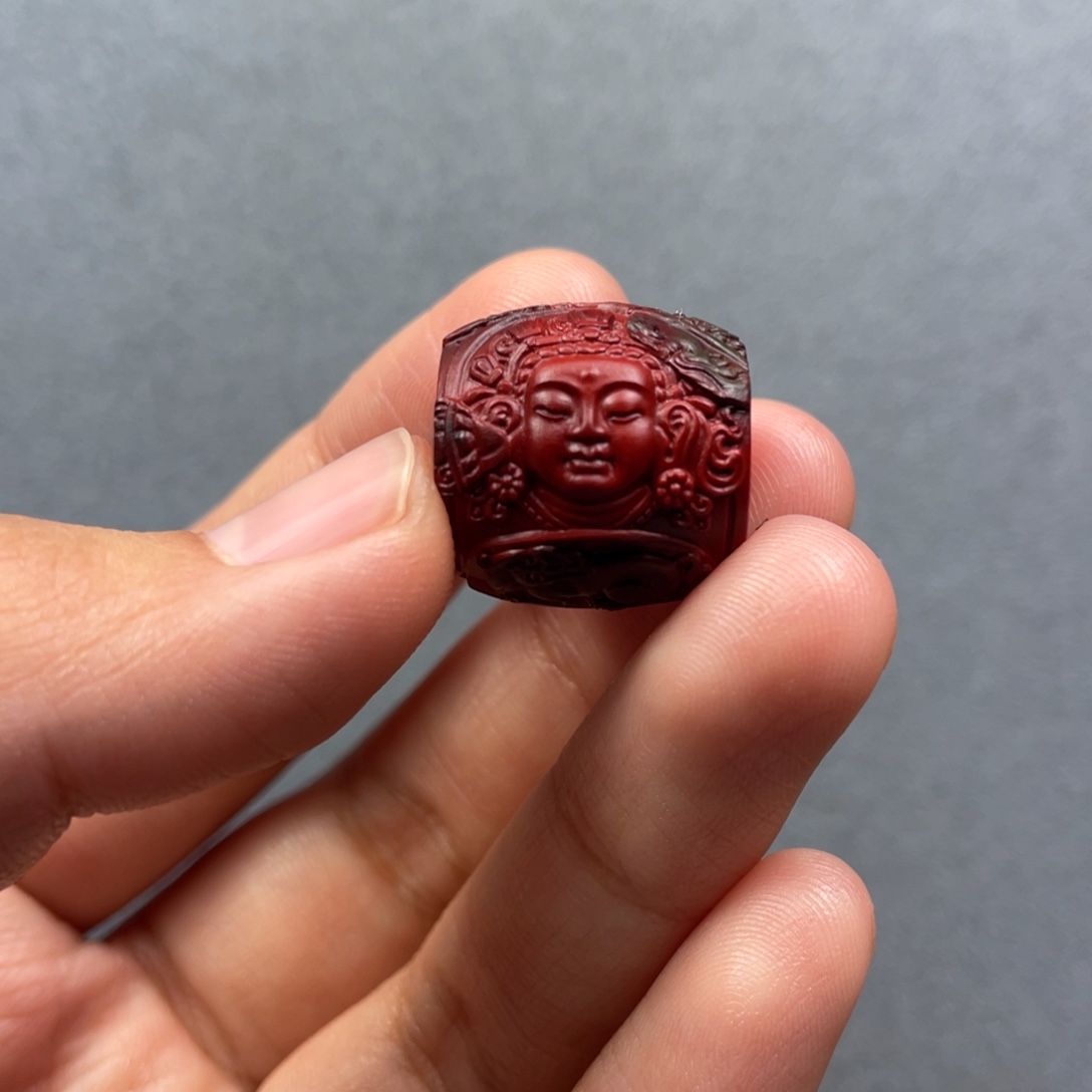 南红玛瑙未镶嵌配饰16.7mm