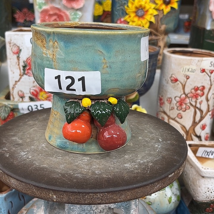 紫砂花盆粗陶材质多肉花盆