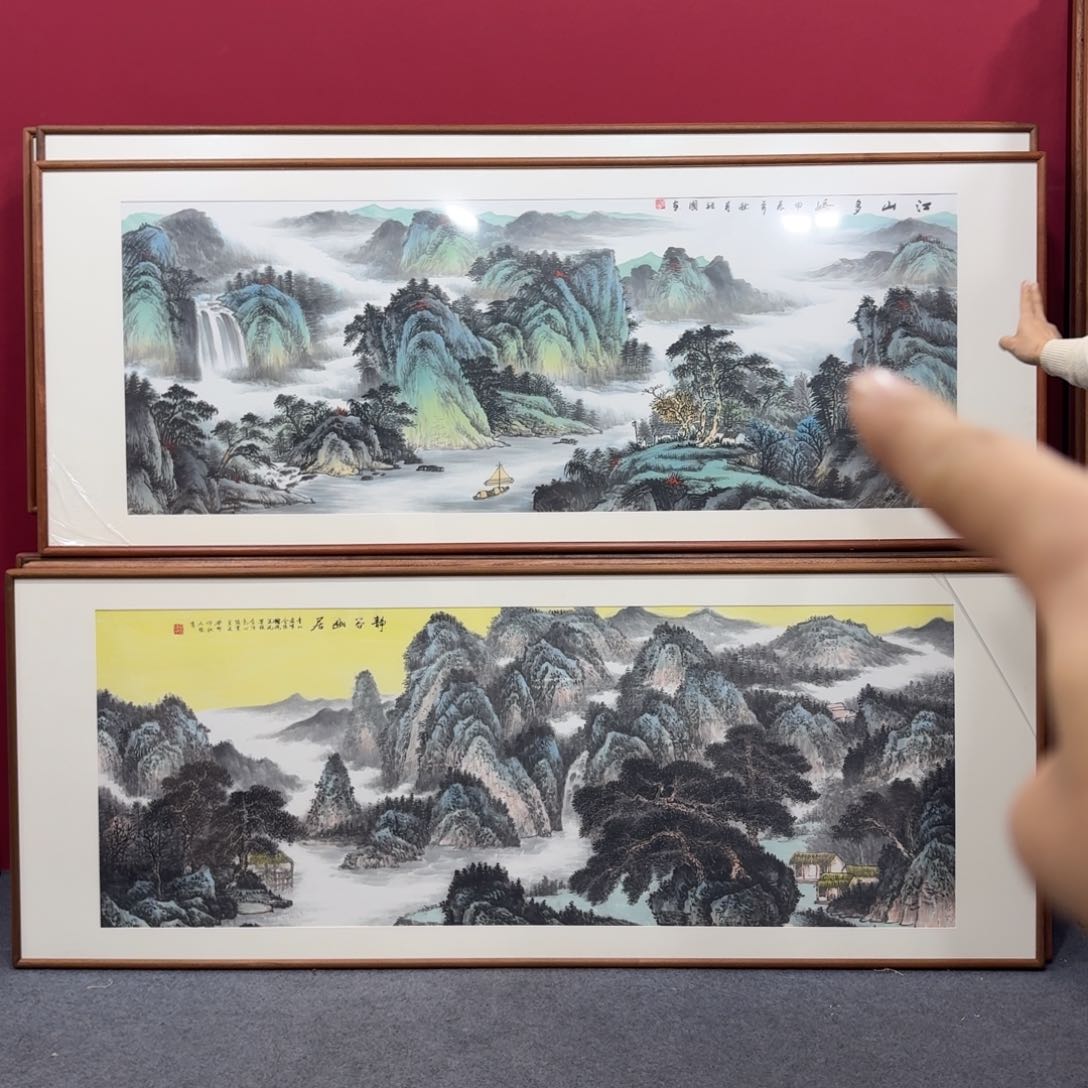 国画手绘作品尺寸210成80