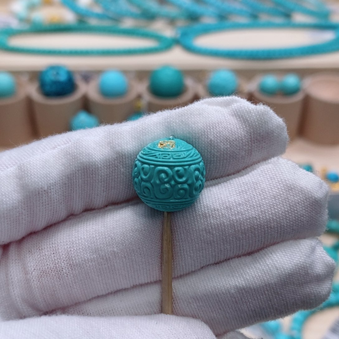 绿松石珠宝奇石未镶嵌