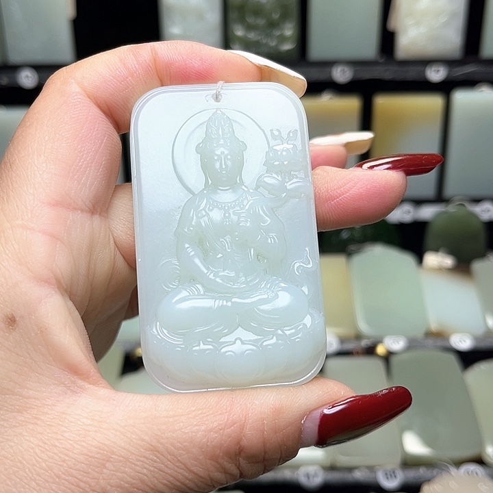 和田玉颈饰未镶嵌一*