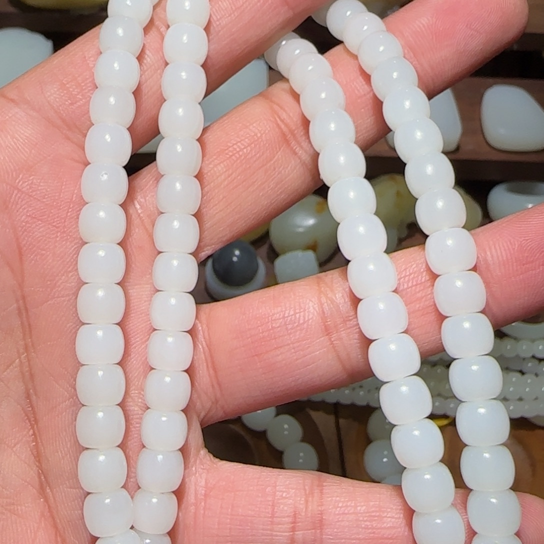 無***·和田玉未镶嵌手链