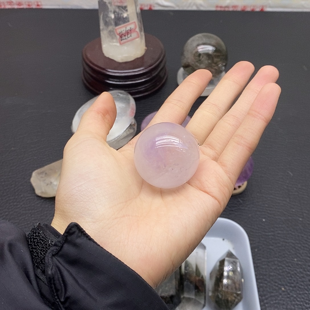 水晶未镶嵌珠宝半成品255水晶石