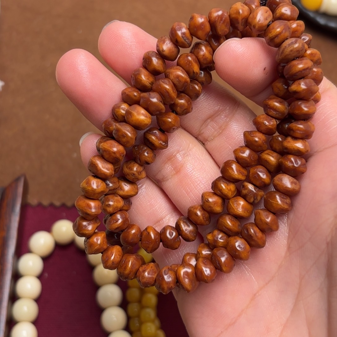 玻璃颈饰藏传小配饰