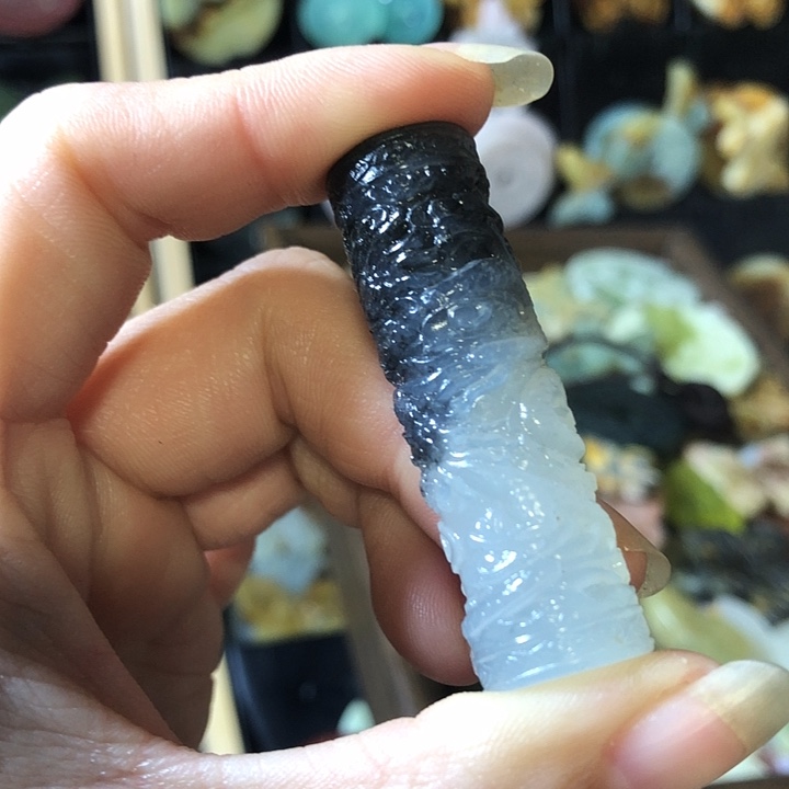 岫玉未镶嵌岫玉挂件