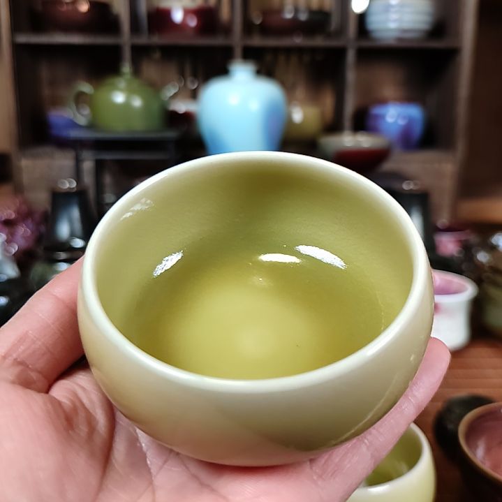 其他小****口钧窑瓷器钧窑瓷器杯