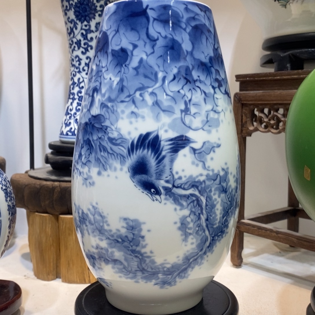 摆件景德镇陶瓷花瓶摆件