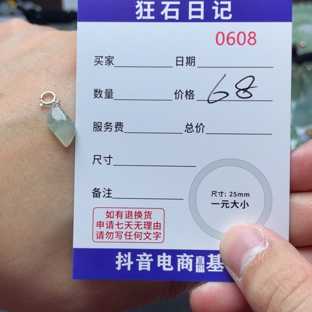 翡翠颈饰银S925镶嵌明天然A货 缅甸翡翠 