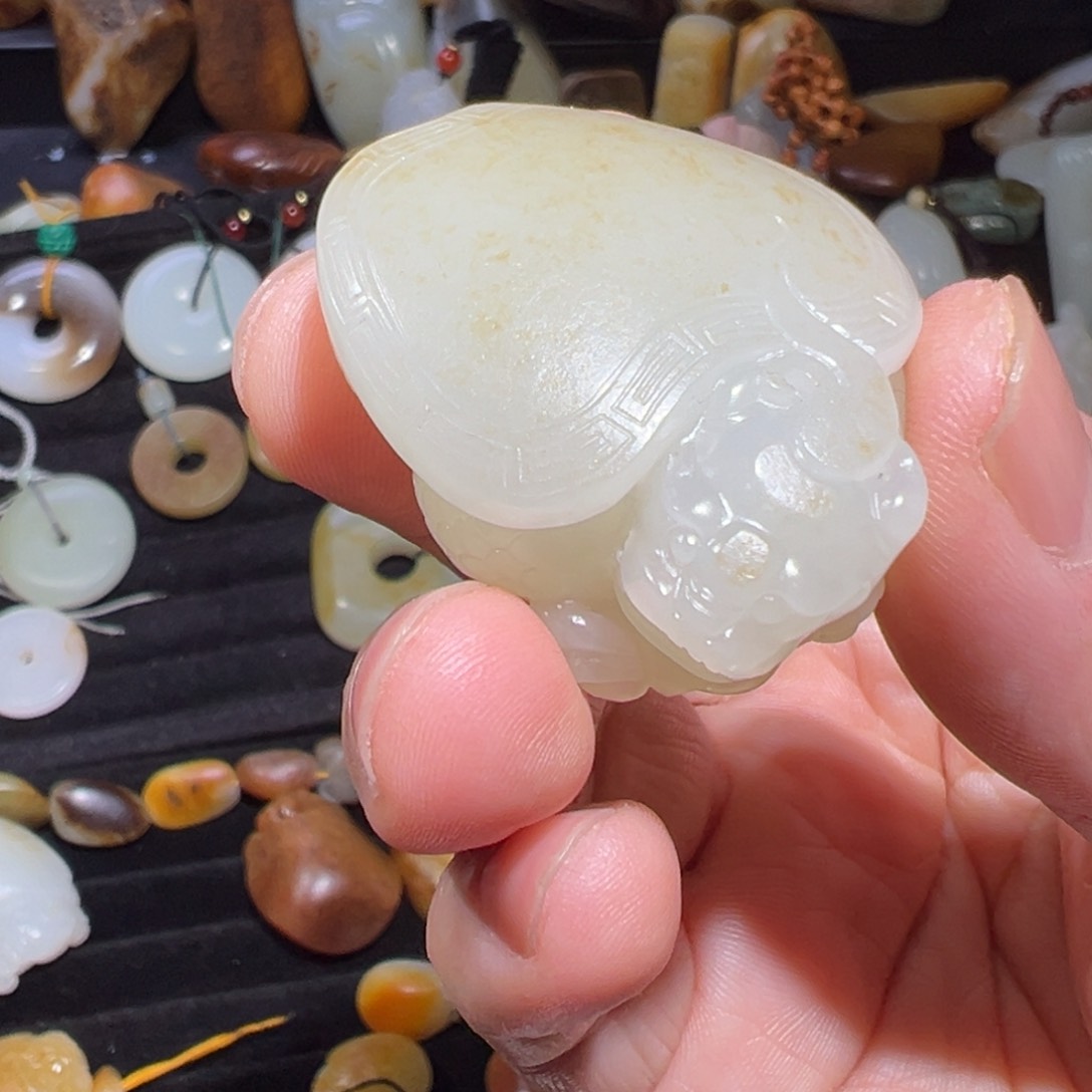 和田玉吊坠(不含链)未镶嵌