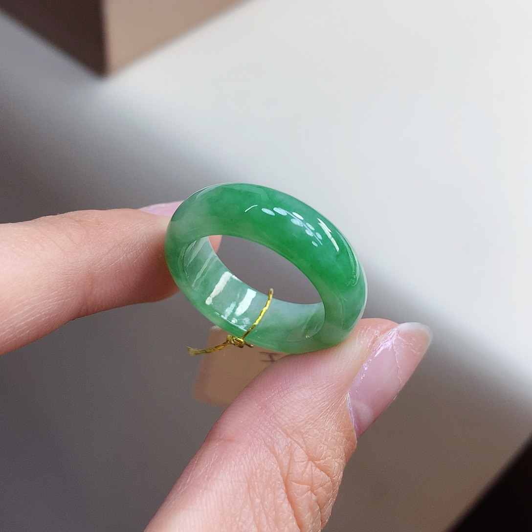 翡翠戒指未镶嵌17号