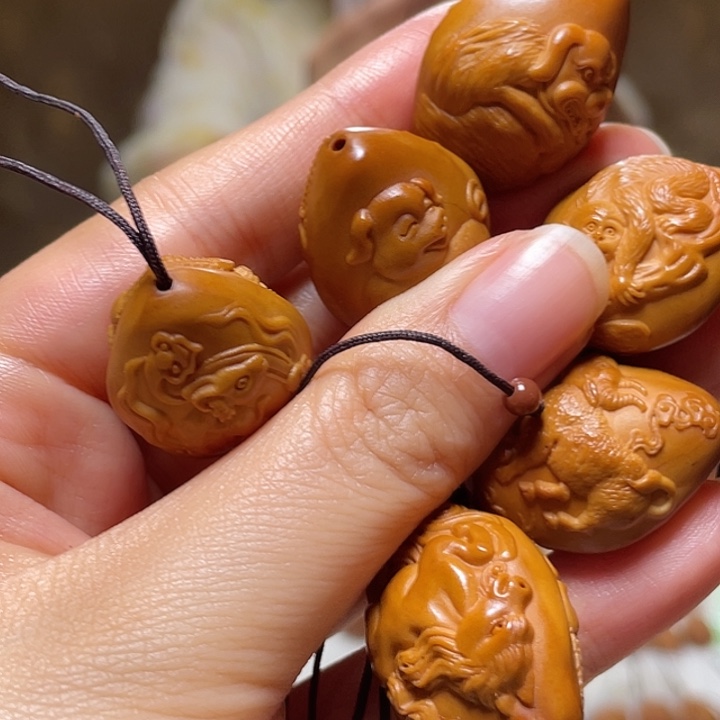 橄榄核吊坠橄榄核