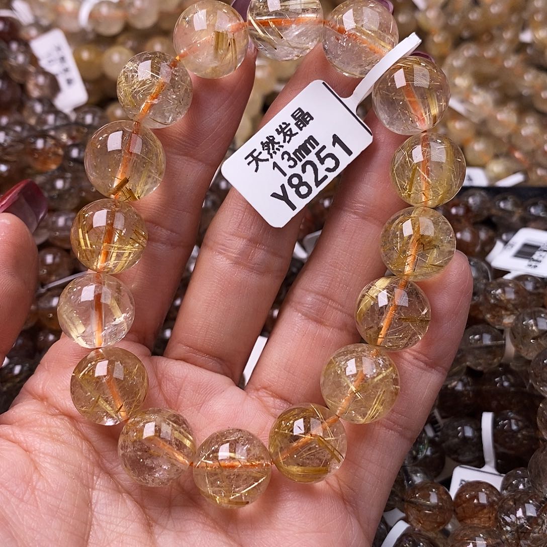 水晶手链未镶嵌水