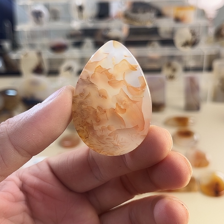 玛瑙/玉髓吊坠(不含链)未镶嵌