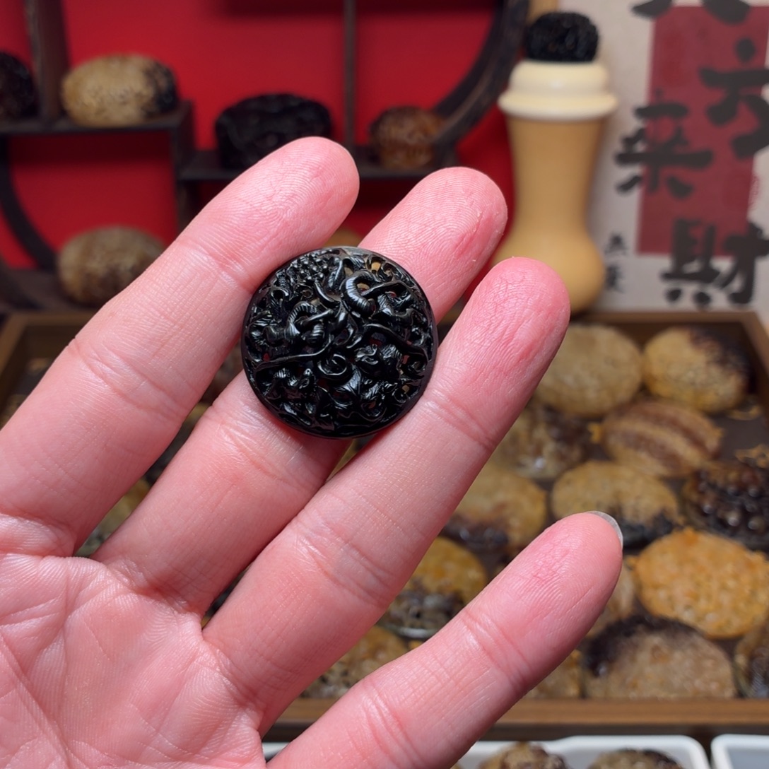 勇***子牛角蒙芯直径30毫米