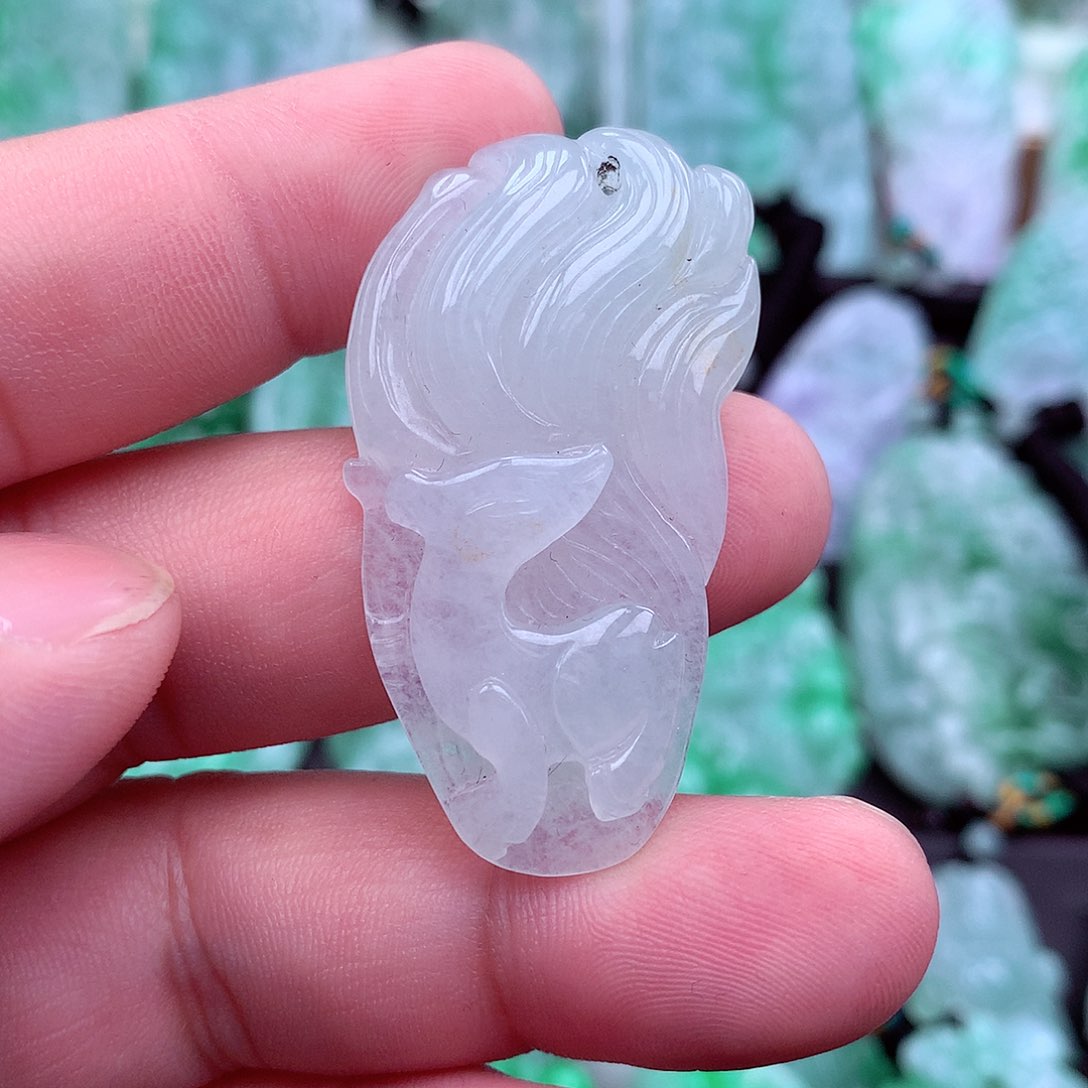 翡翠吊坠(不含链)未镶嵌