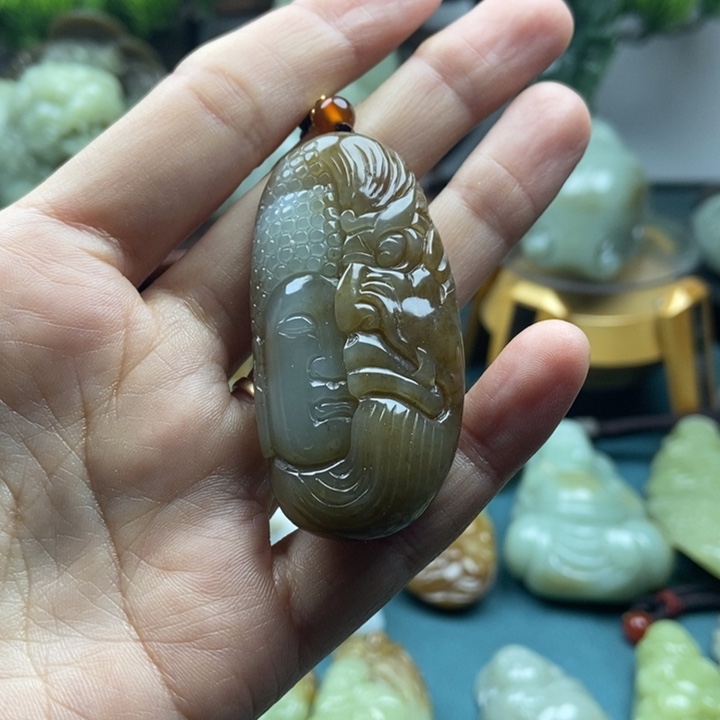 和田玉挂件未镶嵌