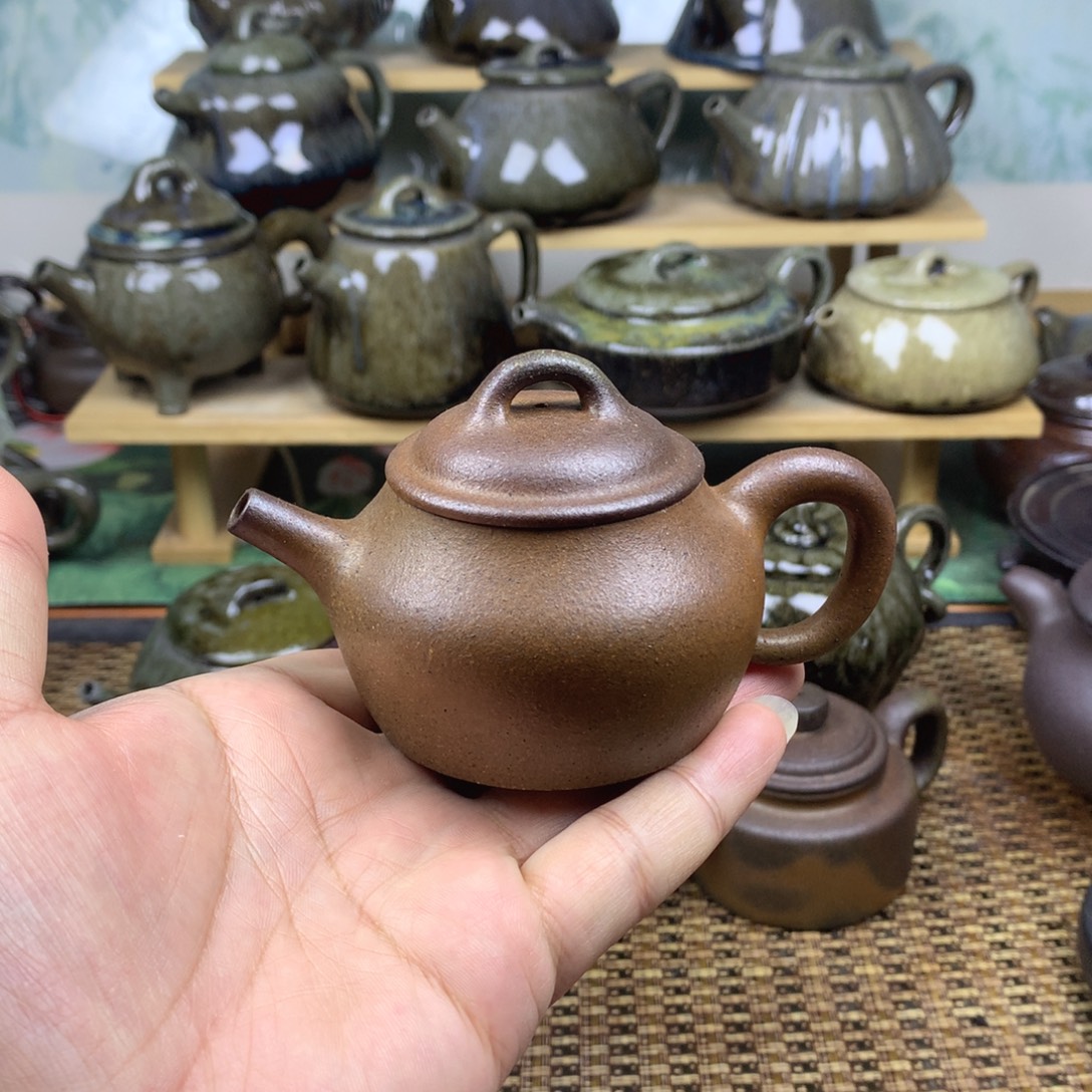 紫砂茶壶裸烧紫砂壶