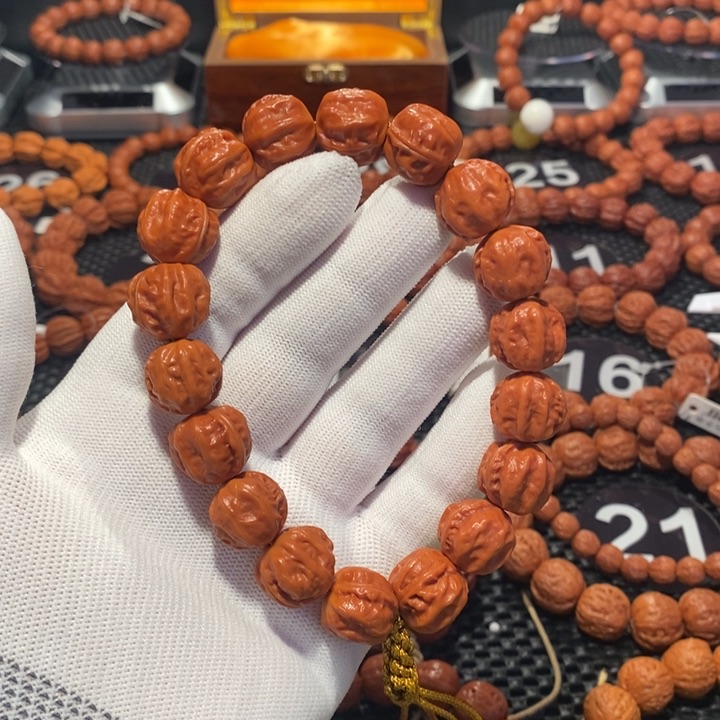 文玩核桃手串核桃手持1.6尺寸全品