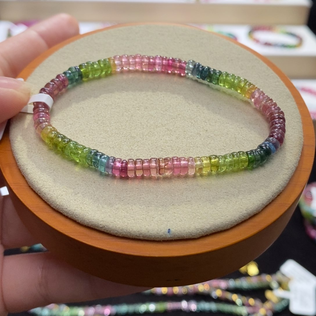 【闪购商品】碧玺手串未镶嵌两天看货期