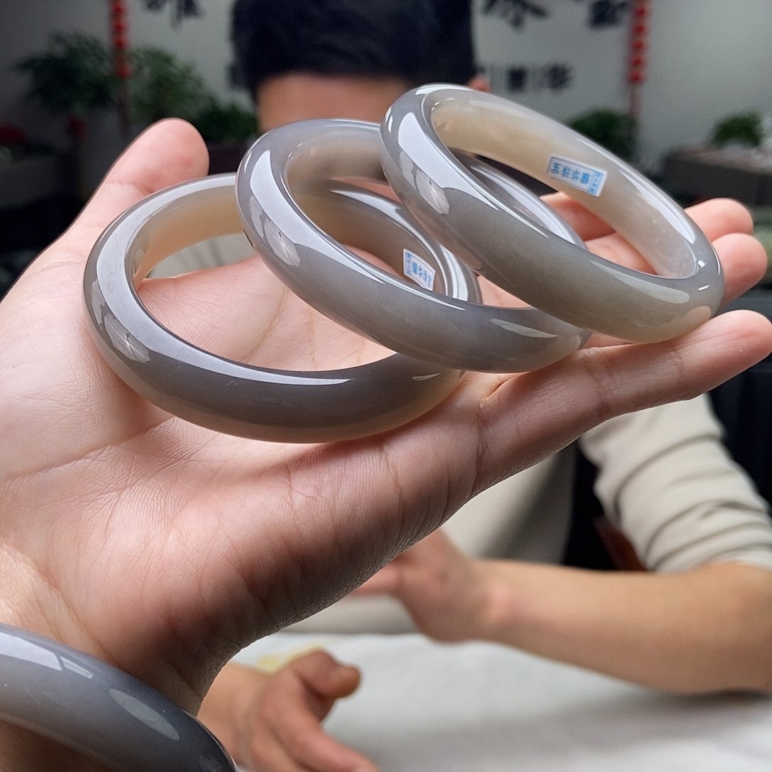 和田玉53-60颜色多样性发拍一发一未镶嵌