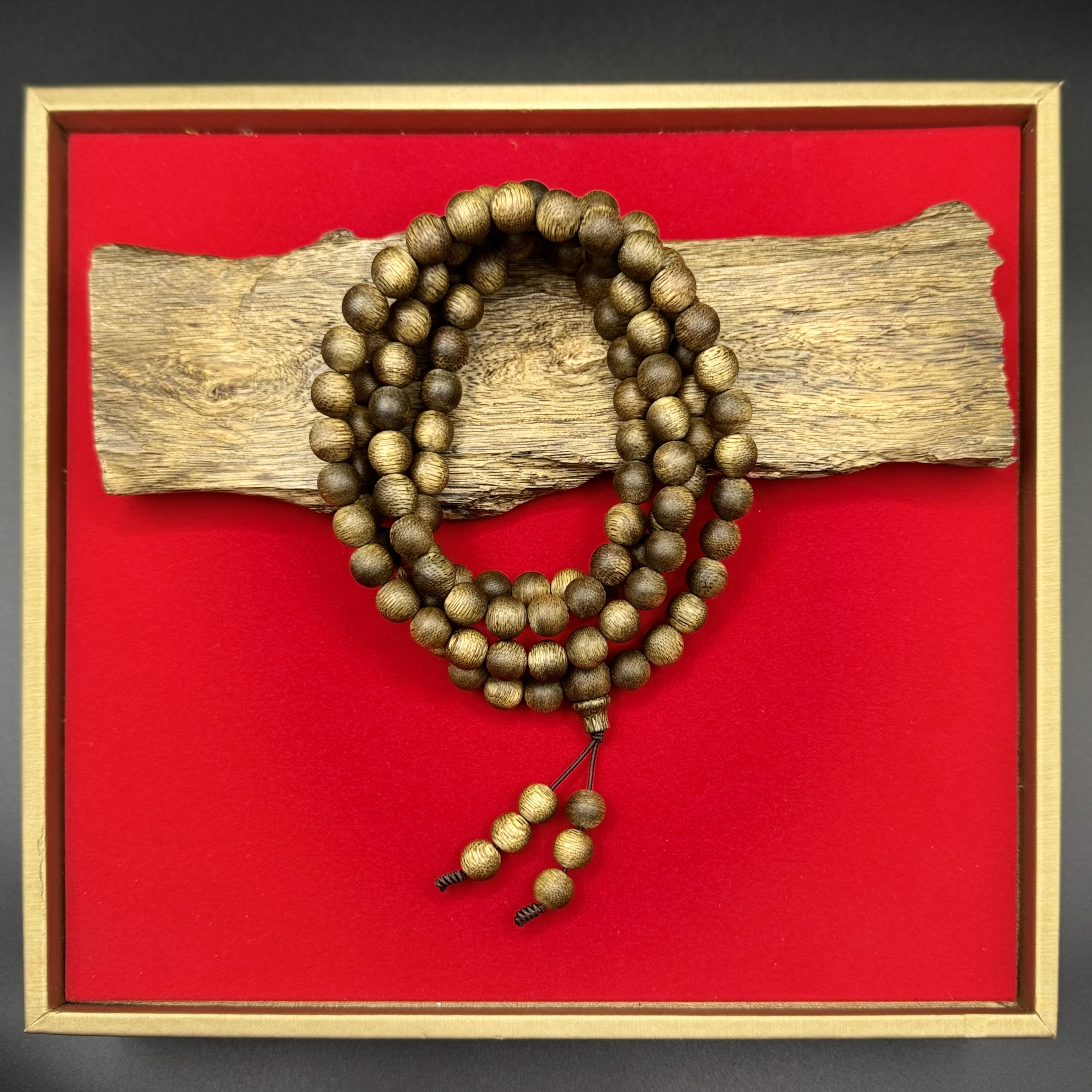 沉香一代苗8mm圆珠多圈 【沉韵】CYJX-015 