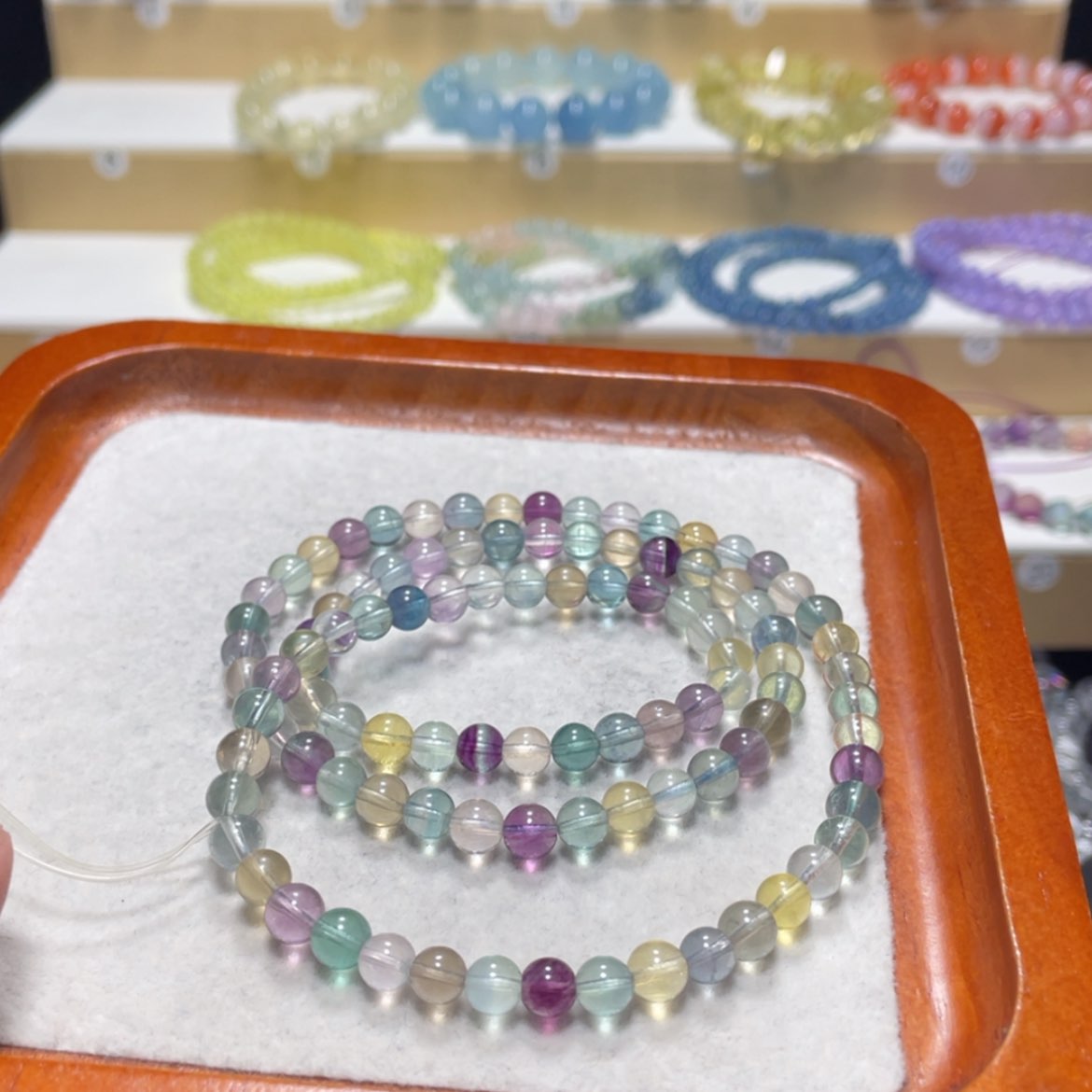 【闪购商品】水晶手链银S800镀金镶嵌大**羡