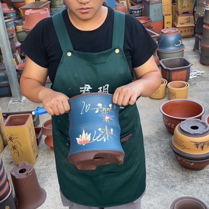 紫砂花盆紫砂花盆盆栽花卉苗木种植