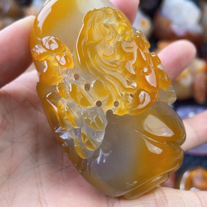 未镶嵌天然玛瑙/玉髓