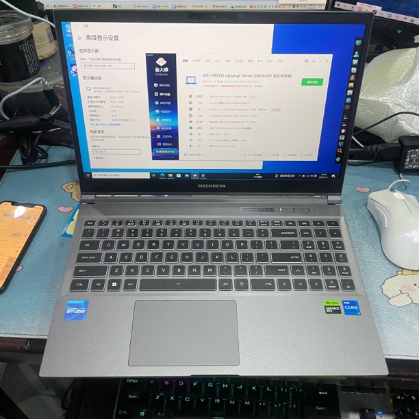 9新 MECHREVO/机械革命 极光Ei5-12450H 16G 512G 4060-8G165刷新