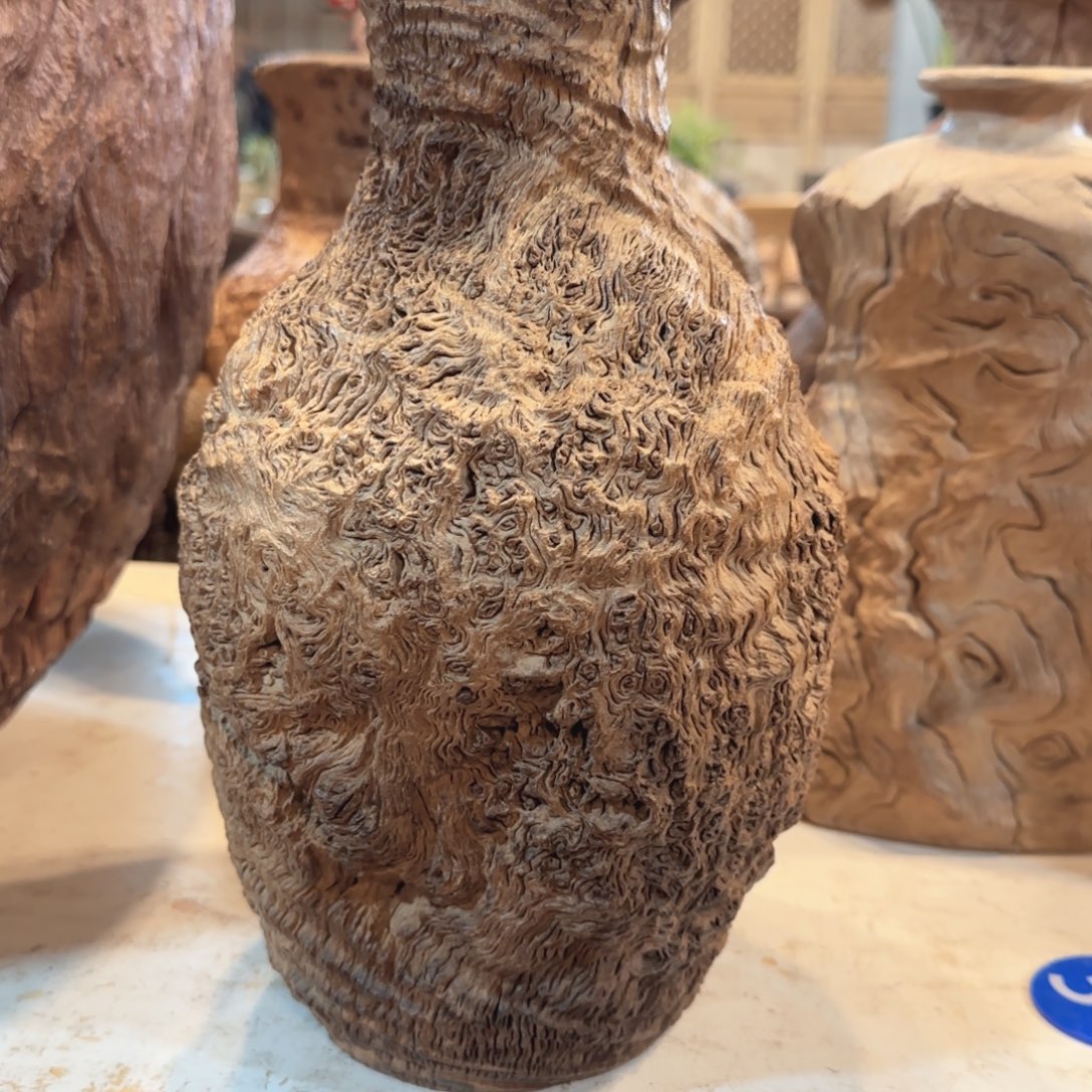 拾***生木铁栎木 树瘤 花瓶