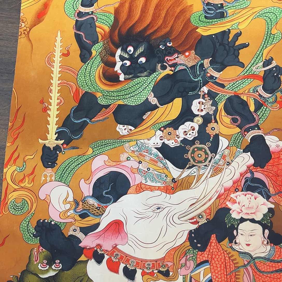 卷轴画唐卡精品原作