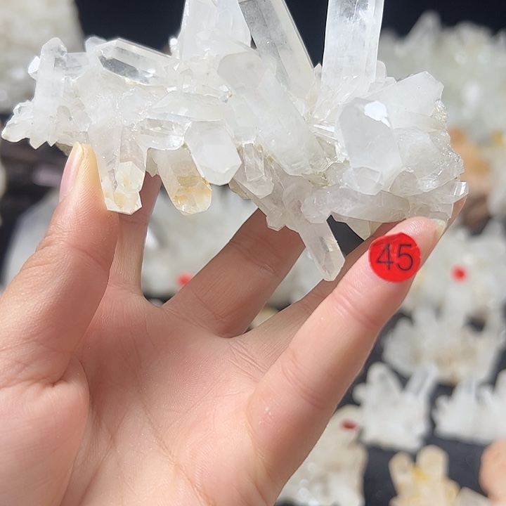 水晶未镶嵌珠宝半成品