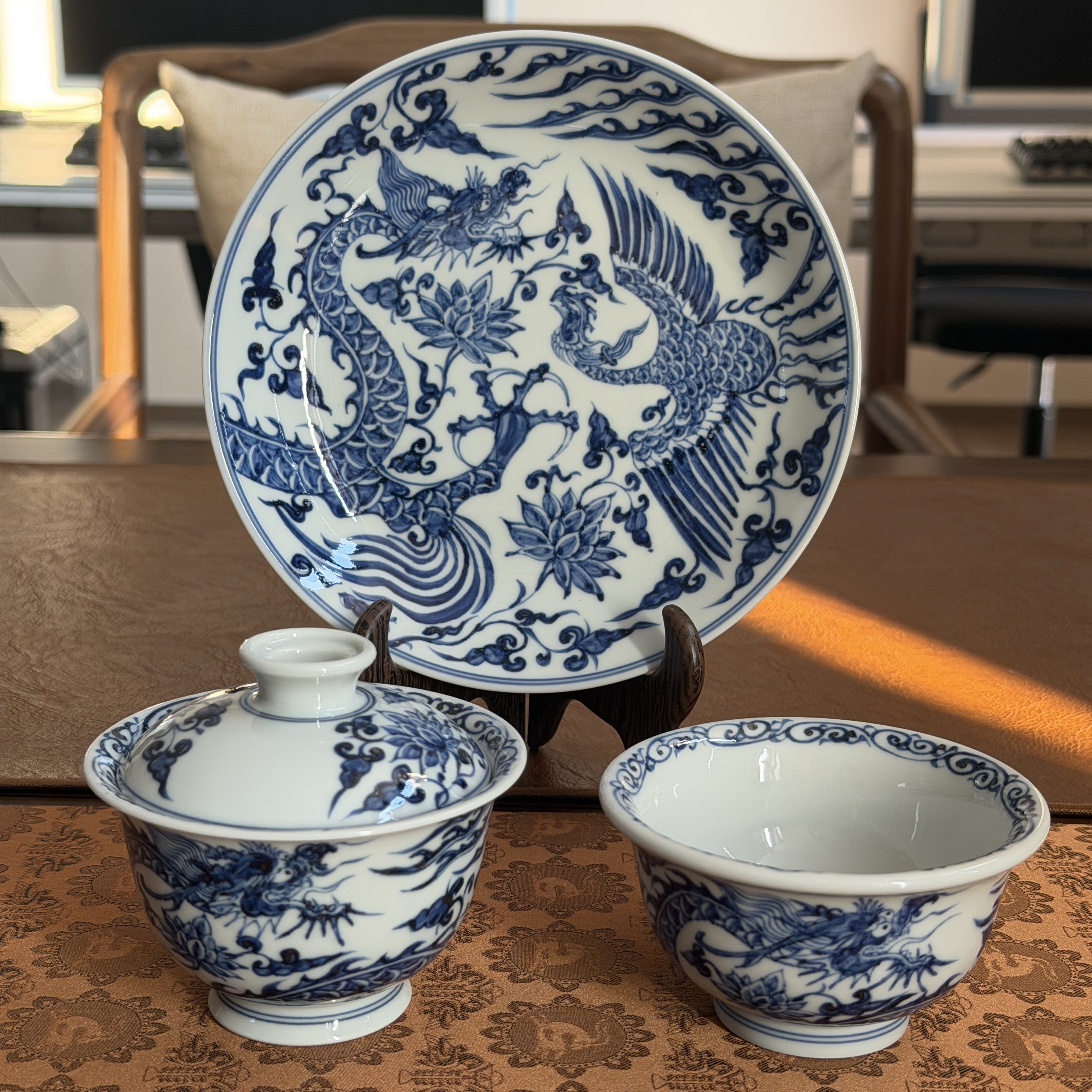 【金泓窑】青花龙凤呈祥系列