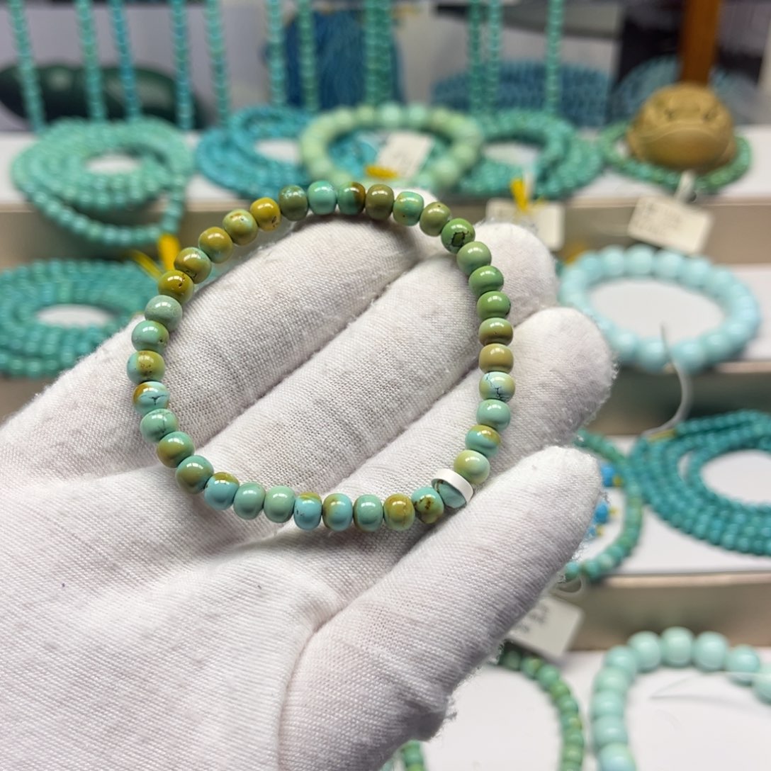 绿松石未镶嵌手链