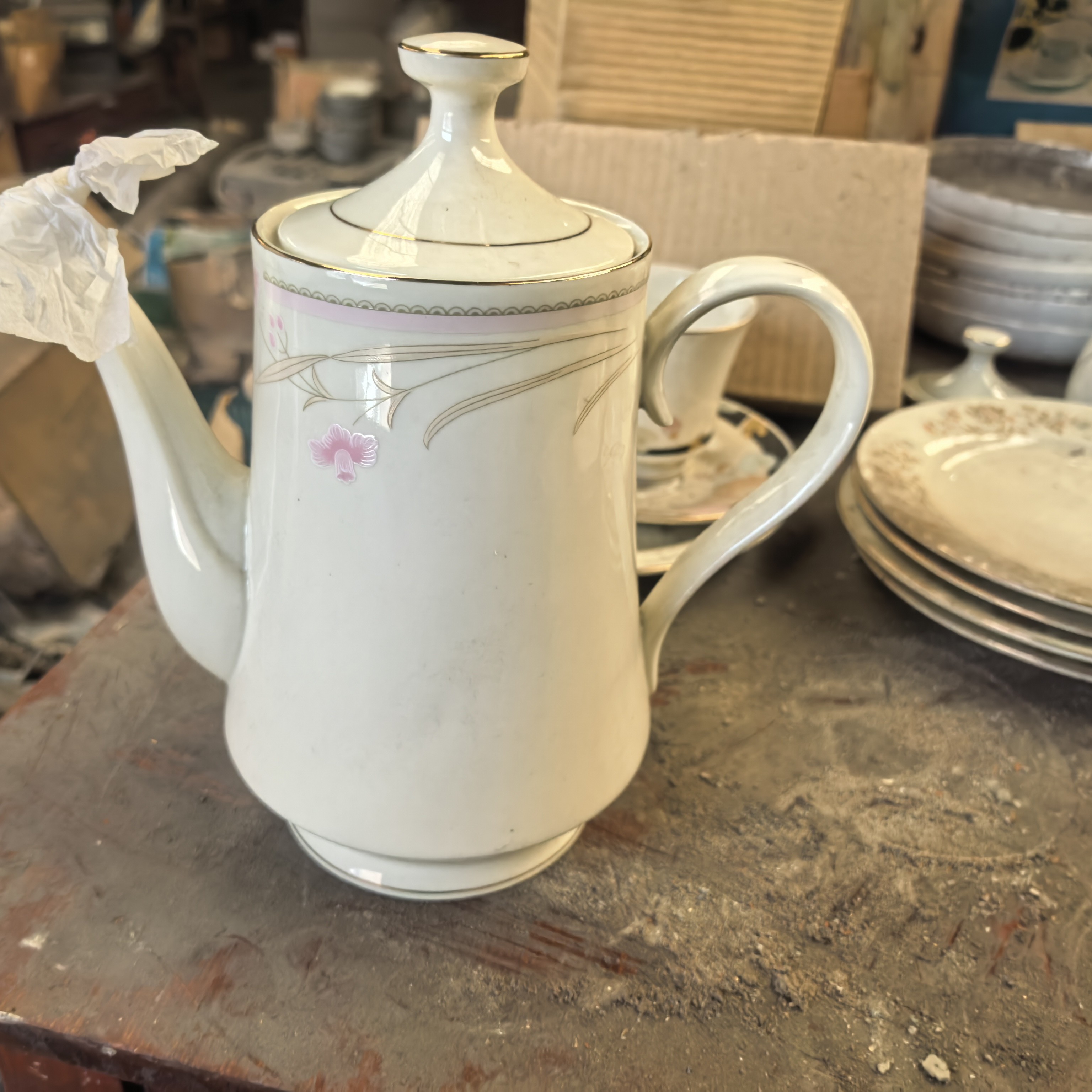 国营陶瓷厂春雷陶瓷水壶一个