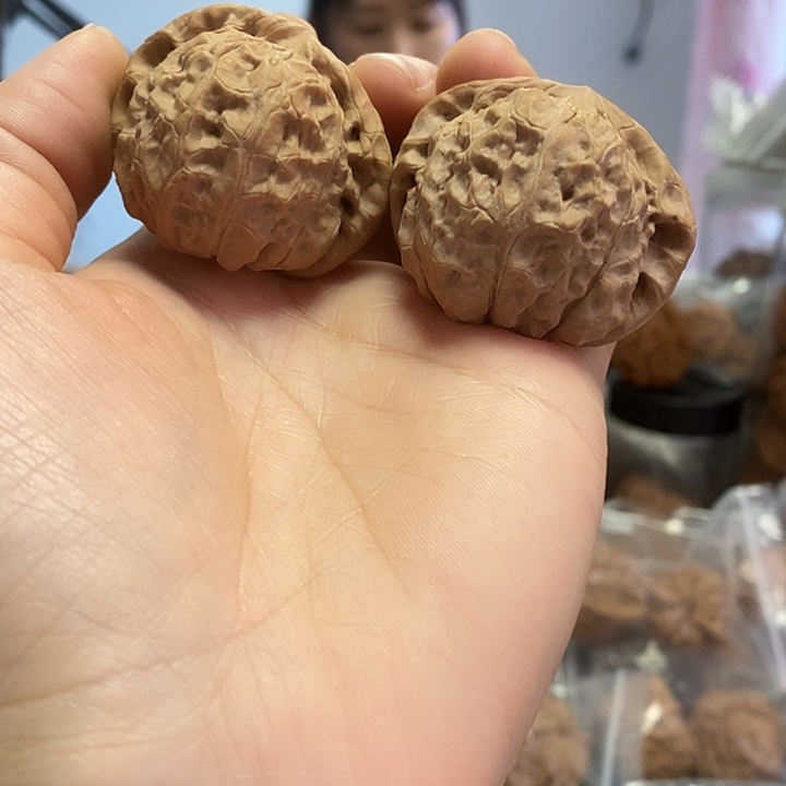 把件文玩核桃42.5南瓜墩