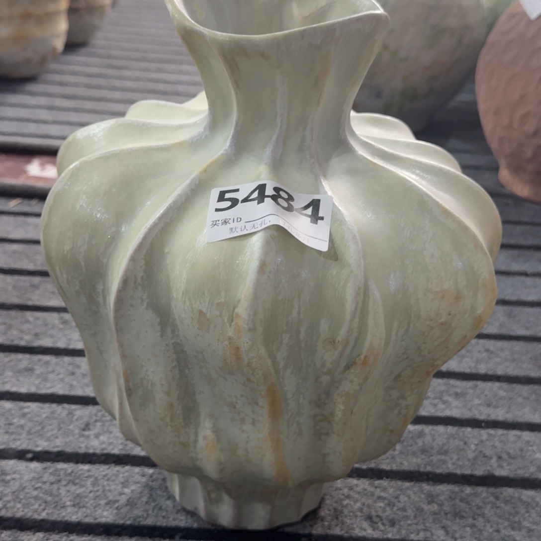 s***y陶摆件景德镇高温花瓶编码5484高31口7默认无孔