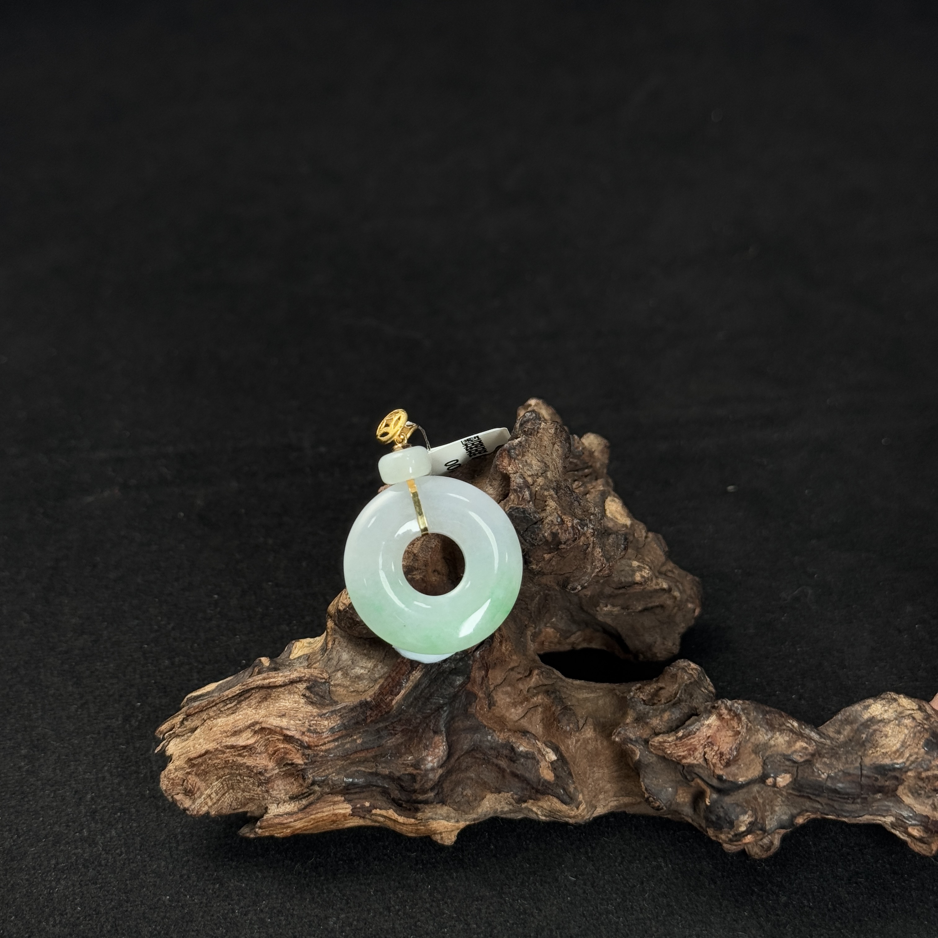 【诚翠拍品第一百零六期午】翡翠99吊坠PHM1007金