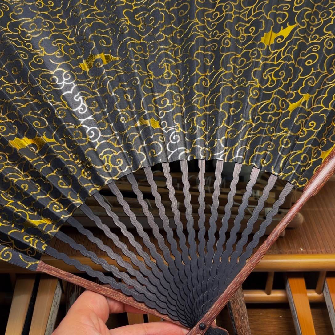 扇子芝麻粽龙鳞祥云金