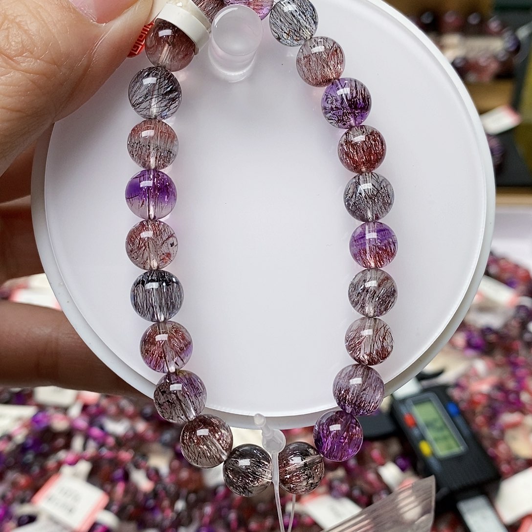 未镶嵌手链水晶j699超七8+