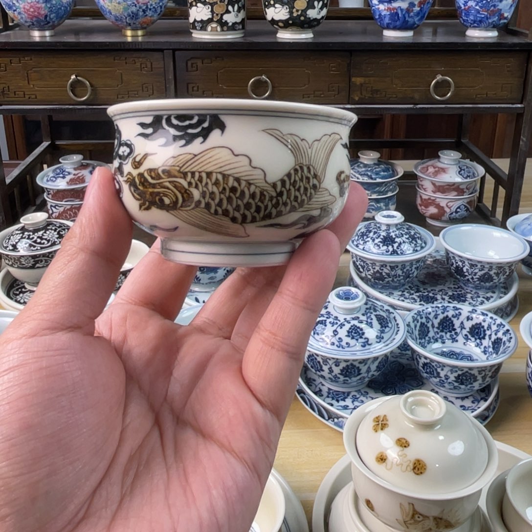 景德镇手工手绘茶具