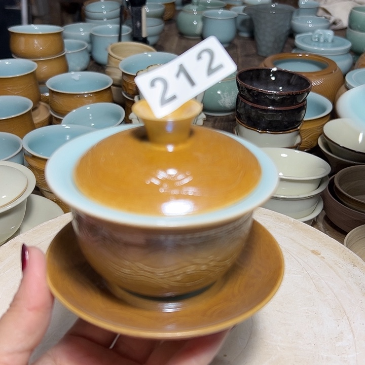 小米茶器龙泉青瓷