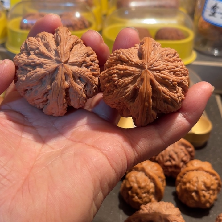 文玩核桃把件大粗筋49