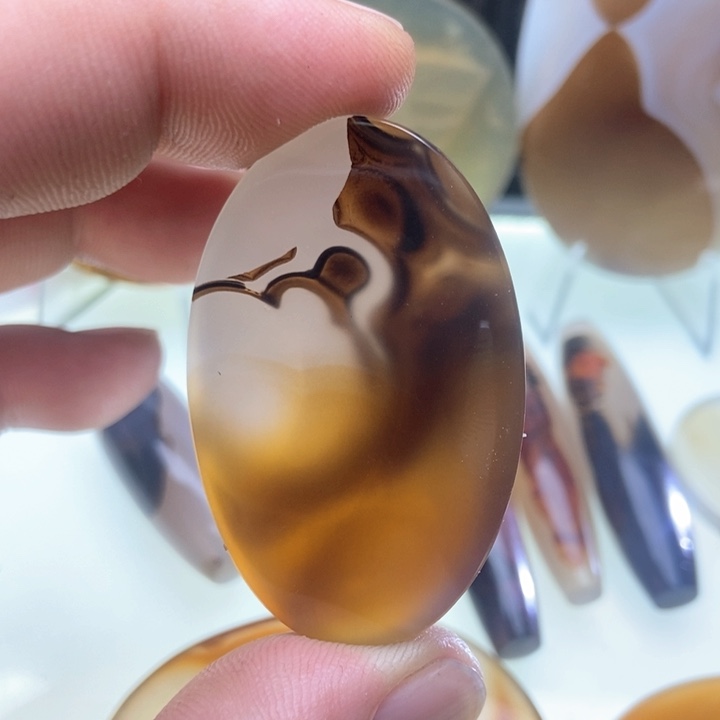 【闪购商品】玛瑙/玉髓吊坠(不含链)未镶嵌