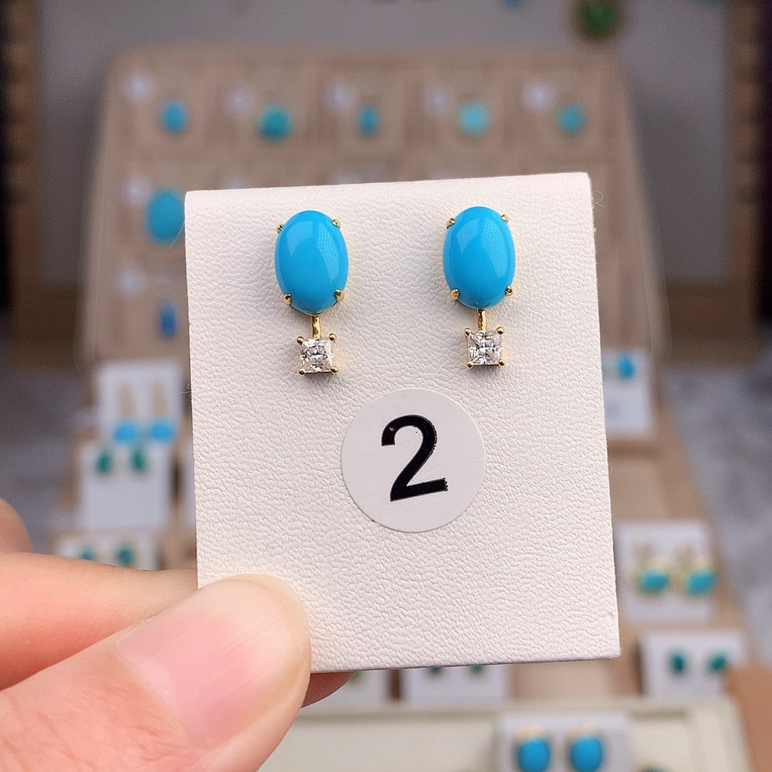 绿松石戒指18K金镶嵌R****杜