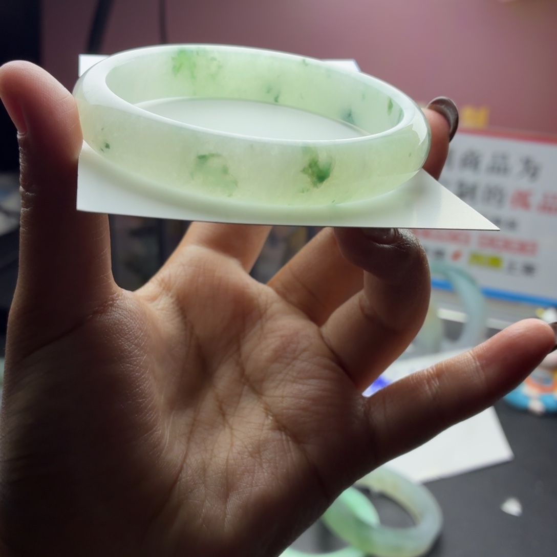 梦***花定制翡翠未镶嵌缅甸A货