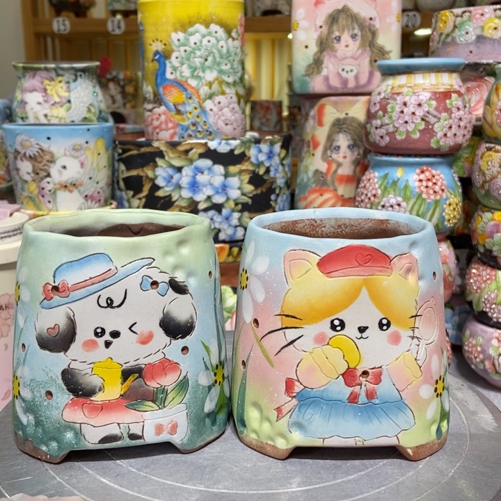 景德镇艺术手绘作品