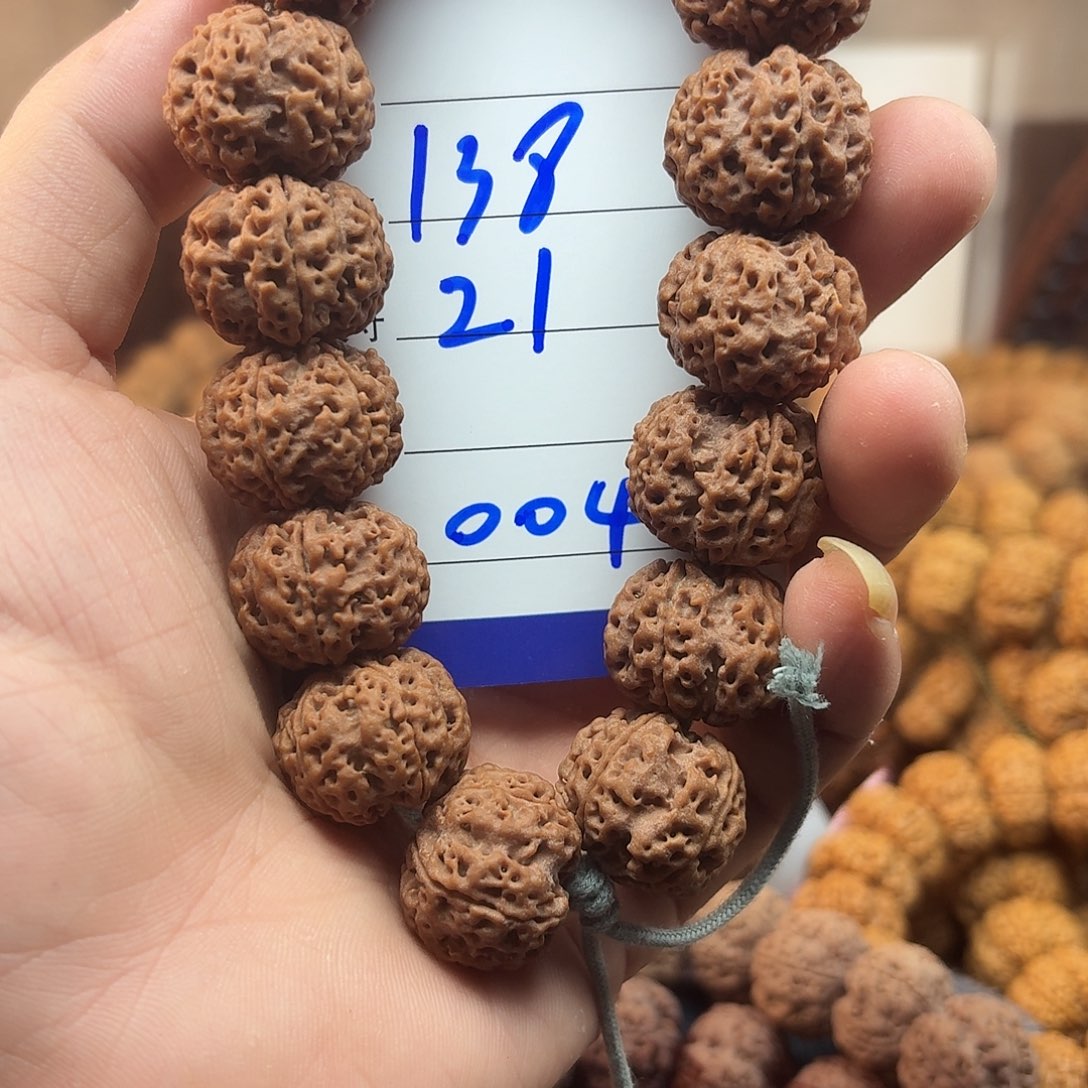 手串金刚菩提镂空双龙梅花004